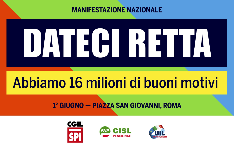 In 4mila dal Veneto per la manifestazione nazionale DATECI RETTA