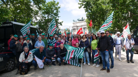 La Fnp Veneto alla manifestazione nazionale “Per una nuova stagione del lavoro e dei diritti”