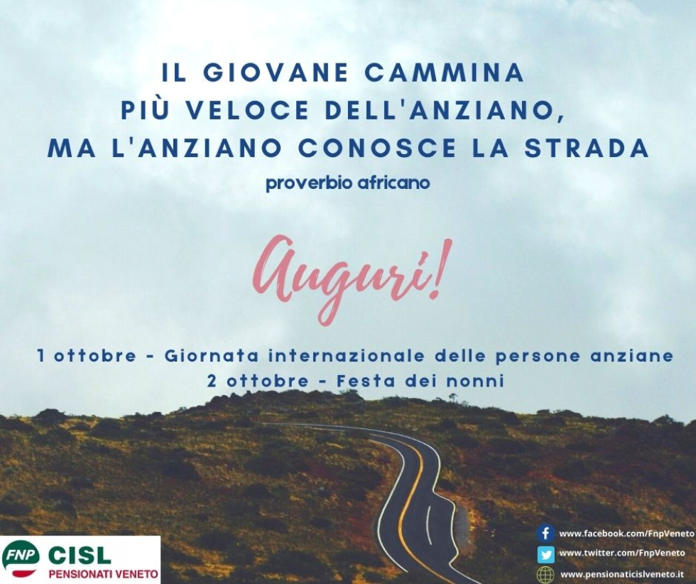 Prevenzione, rilancio della sanità territoriale e invecchiamento attivo, solo così sarà vera festa per gli anziani e i nonni