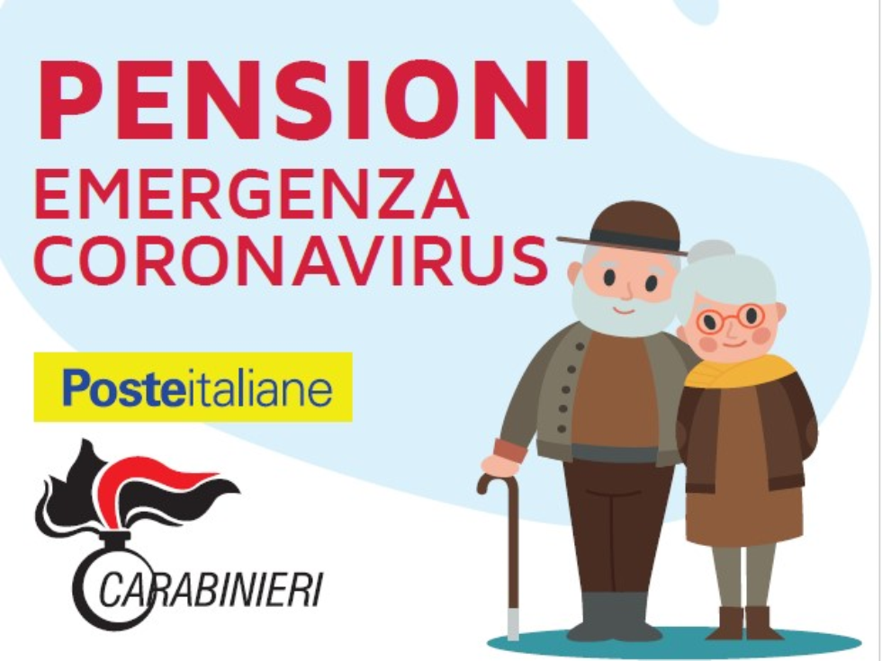 Poste e Carabinieri: accordo per la consegna a domicilio delle pensioni