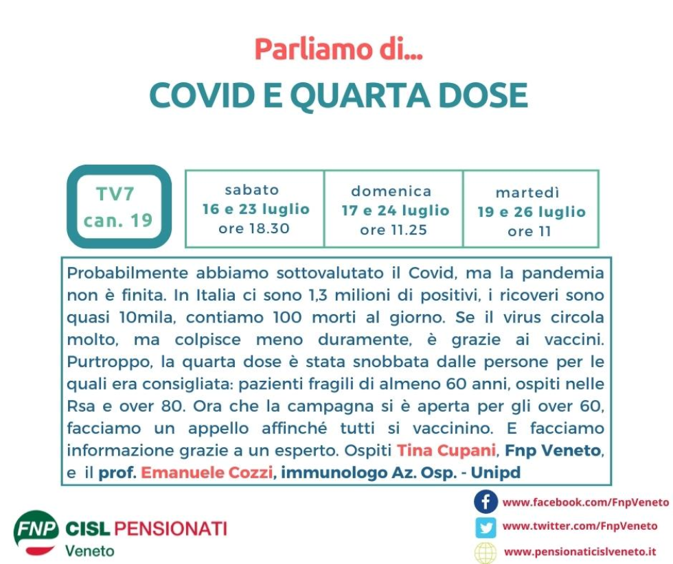 Perché è importante la quarta dose anti Covid per gli ultra 60enni