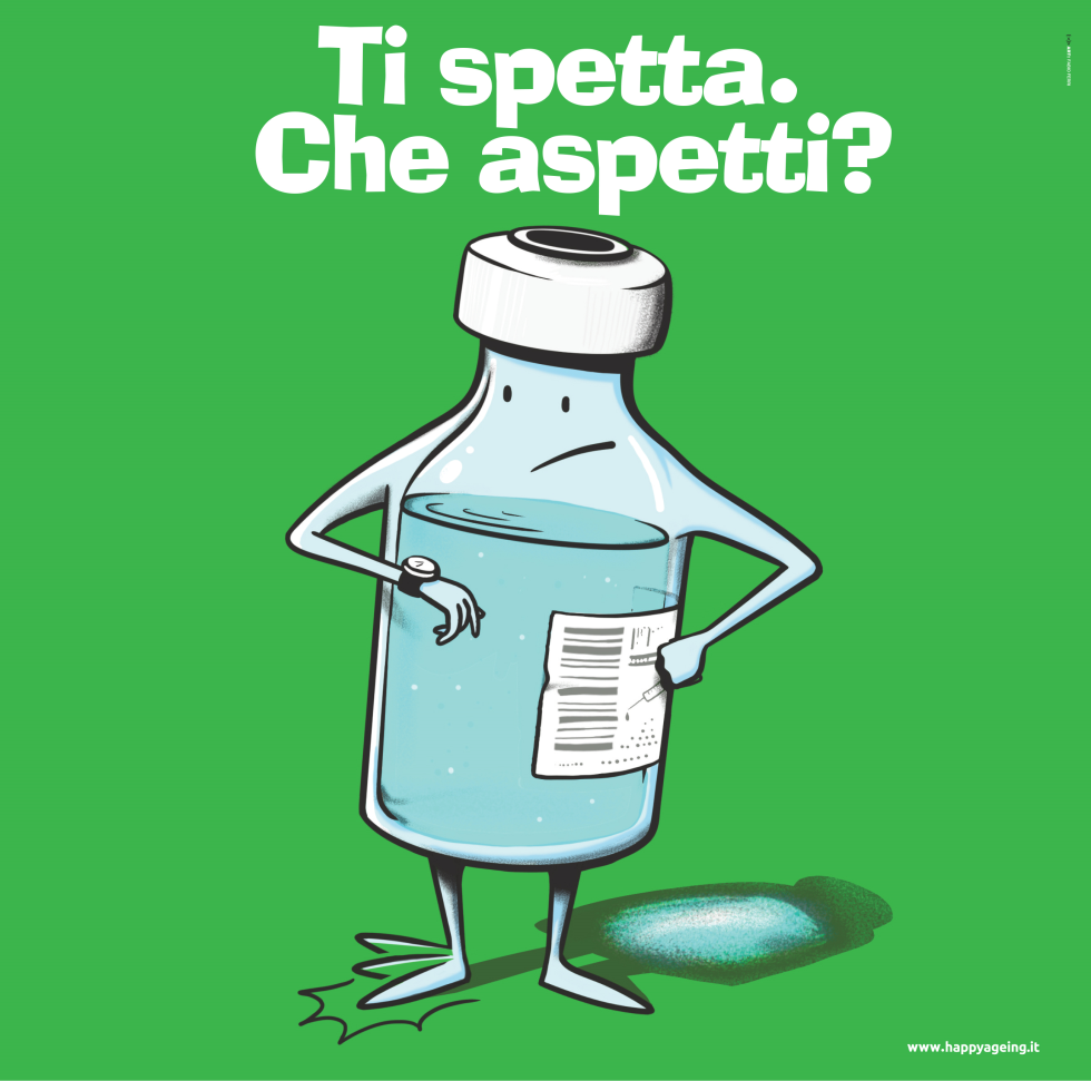 Il vaccino ti spetta. Tu che aspetti?