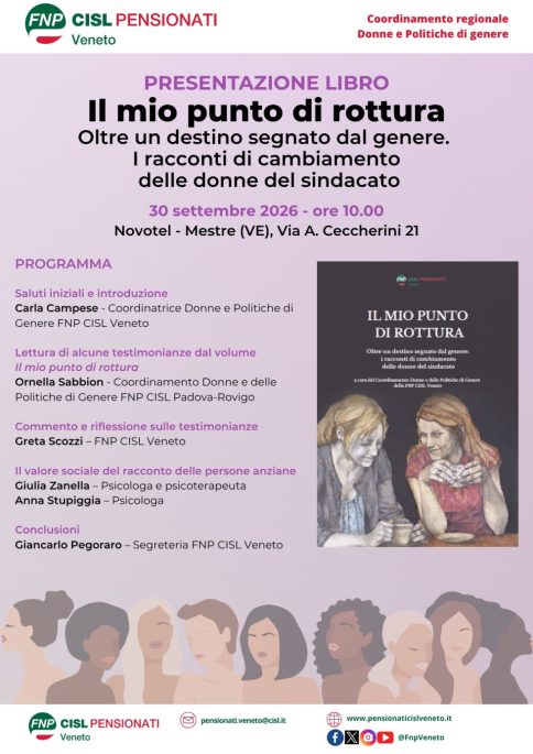 Nasce il libro Il mio punto di rottura, racconto corale sulla presa di coscienza delle donne che il cambiamento è possibile