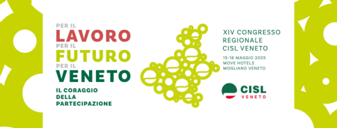 Oltre 100 pensionati della Fnp regionale delegati al Congresso Cisl Veneto, in programma il 15 e 16 maggio 