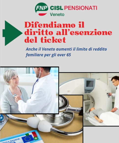 Difendiamo il diritto all’esenzione del ticket per le famiglie di e con anziani