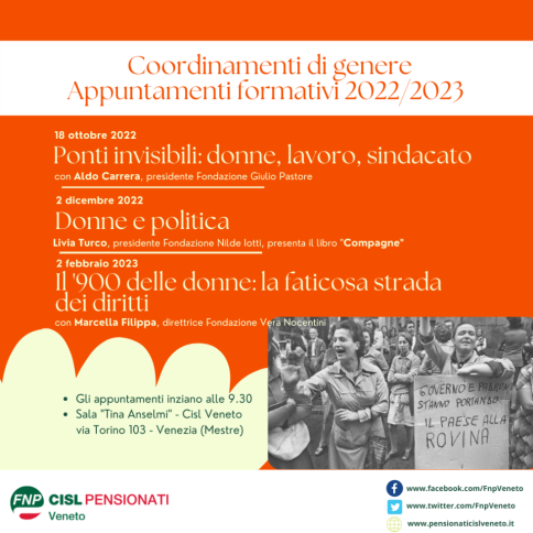 Al via la serie di appuntamenti formativi per i coordinamenti di genere della Fnp