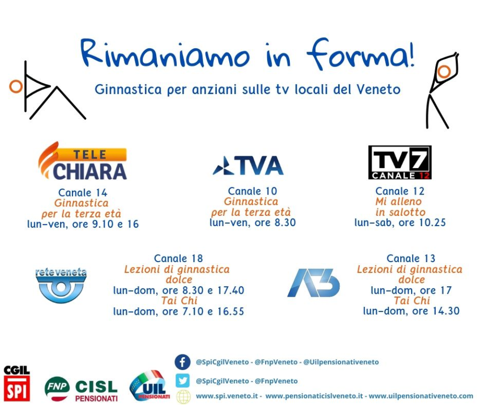 È importante mantenersi attivi durante la pandemia | FNP CISL Veneto